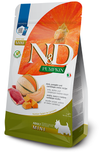 Farmina - N&D Pumkin Canine Adult Mini Canard, Potiron & Melon cantaloup